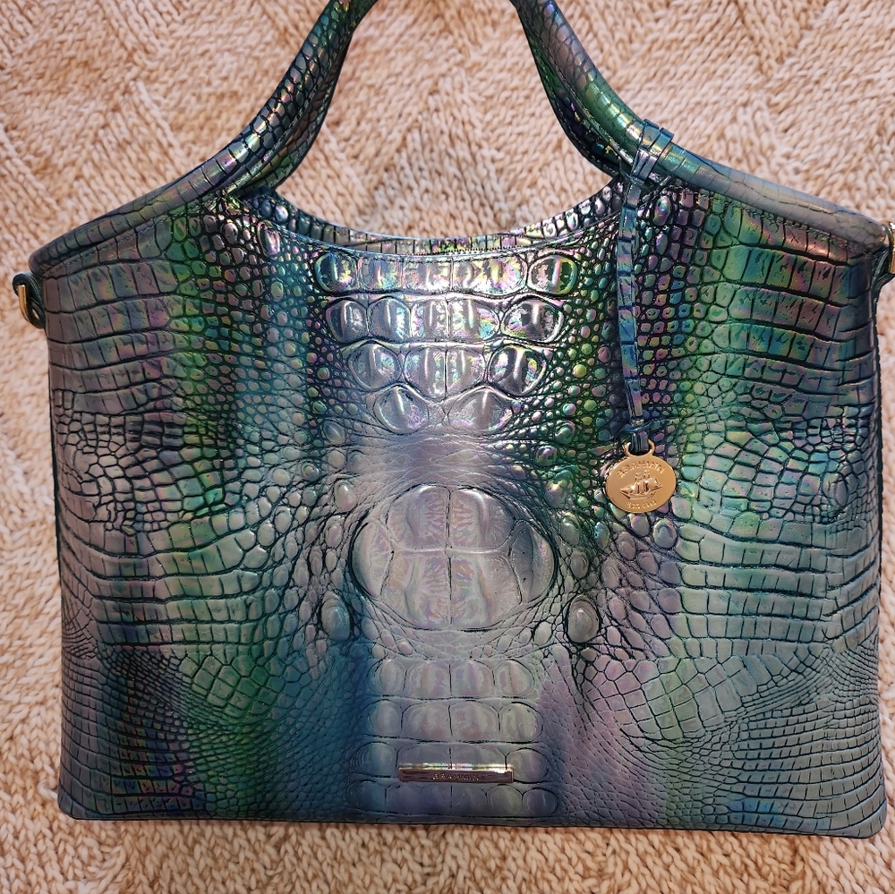 Brahmin Elaine Blue Topaz